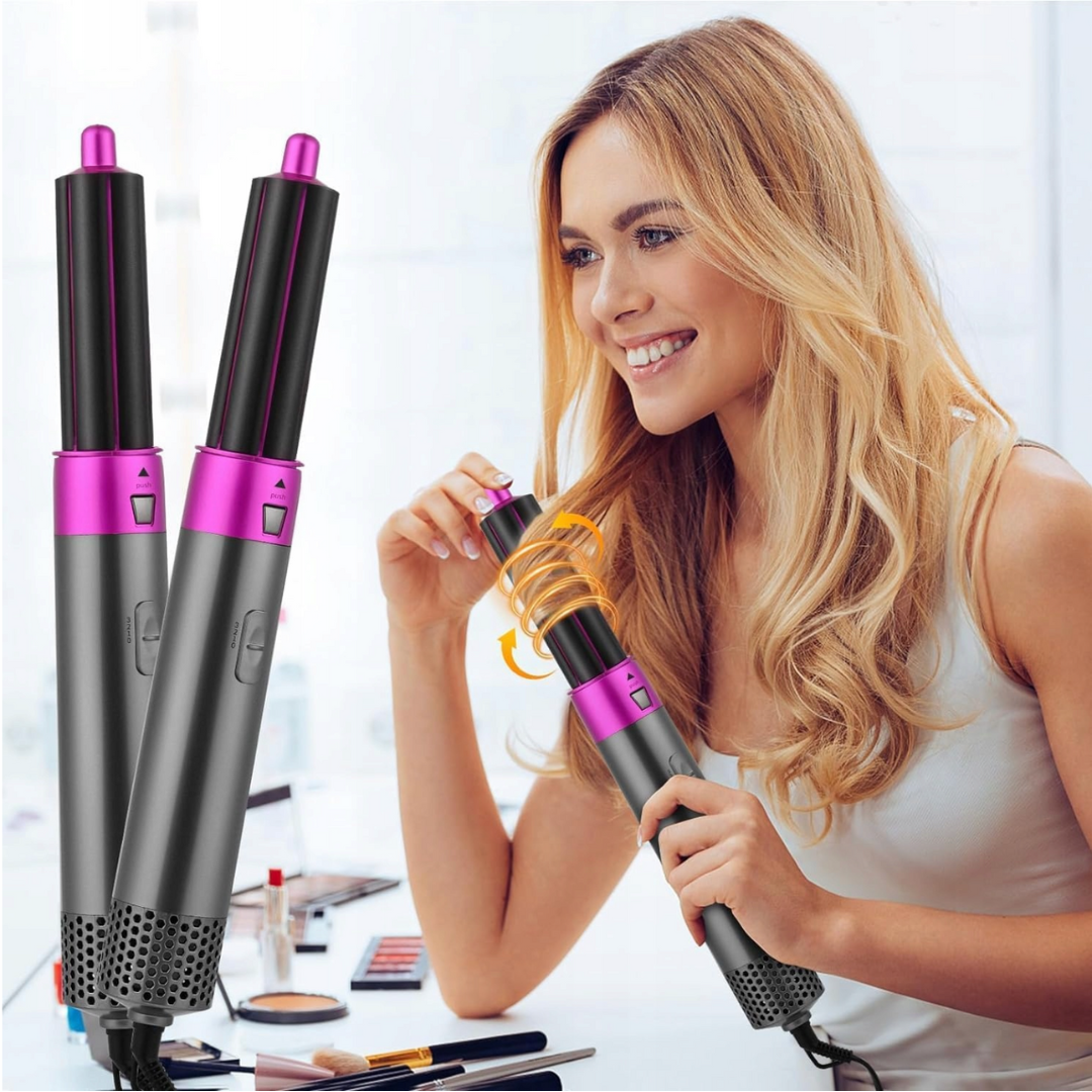 CEPILLO SECADOR STYLOPRO® 5 EN 1 + MINI PLANCHA (GRATIS)