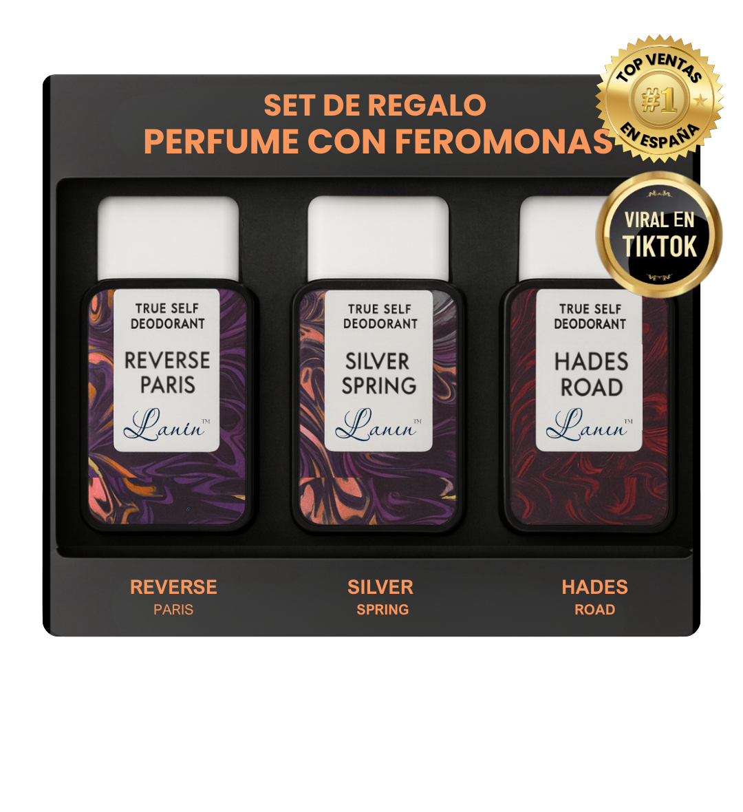 SET 3 PERFUMES LANIN FEROMAGNETIC™