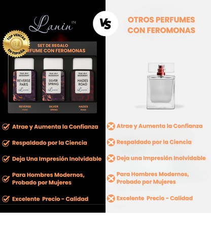 SET 3 PERFUMES LANIN FEROMAGNETIC™
