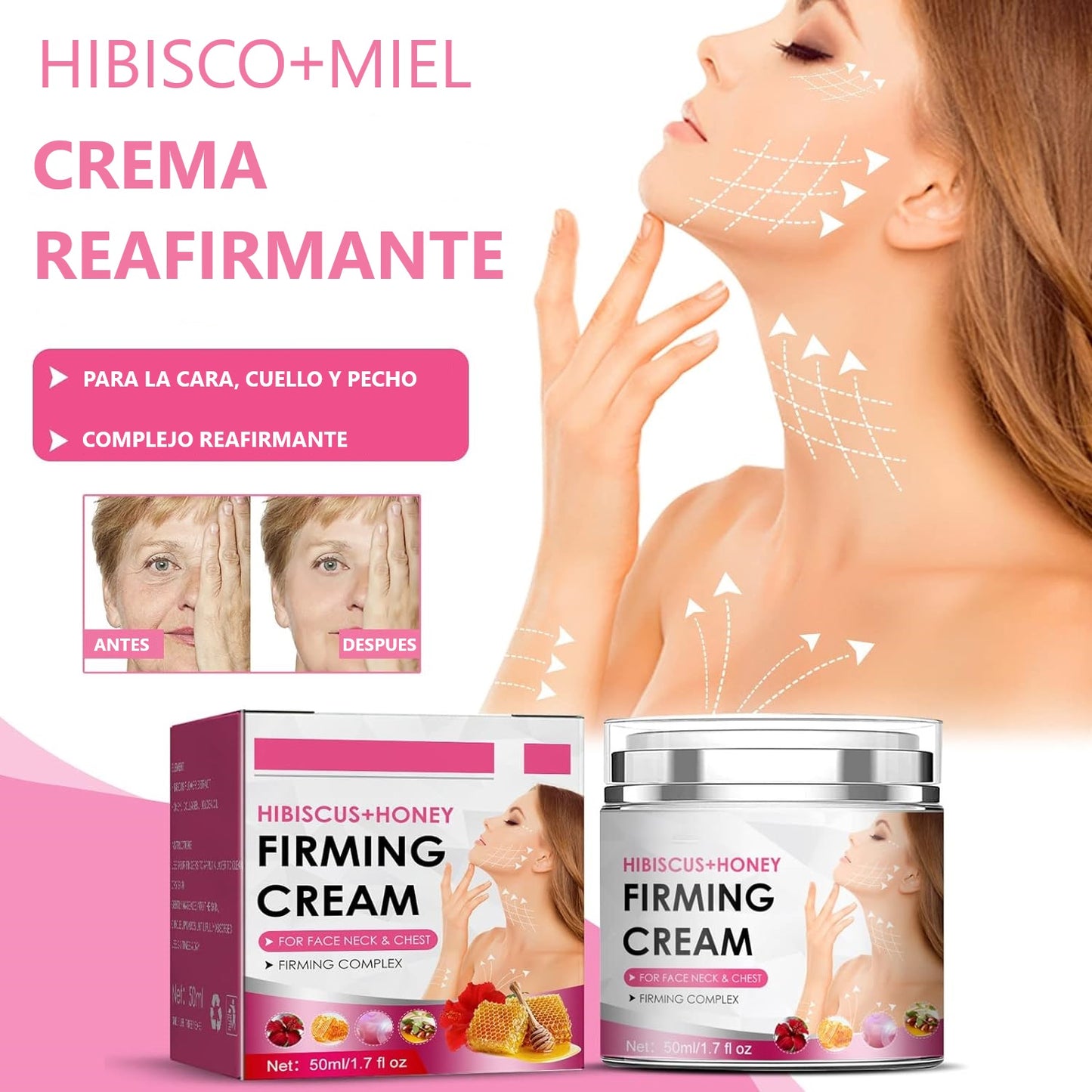 Crema Hibisco y Miel 50ml